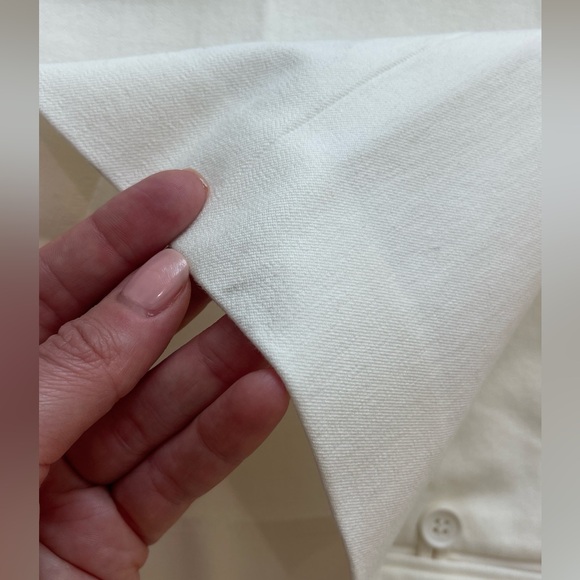 NWT Club Monaco Classic Trouser Pants in Cream / Off White Women’s Size 8 - Picture 5 of 9